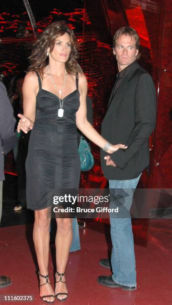 Cindy Crawford and Rande Gerber during Grand Opening of Cherry Nightclub in Las Vegas - April 22, 2006 at Red Rock Casino Resort and Spa in Las...