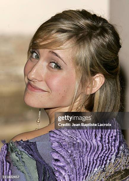 Allison Mack during 13th Jules Verne Film Festival - Allison Mack Photocall at Eiffel Tower in Paris, France.