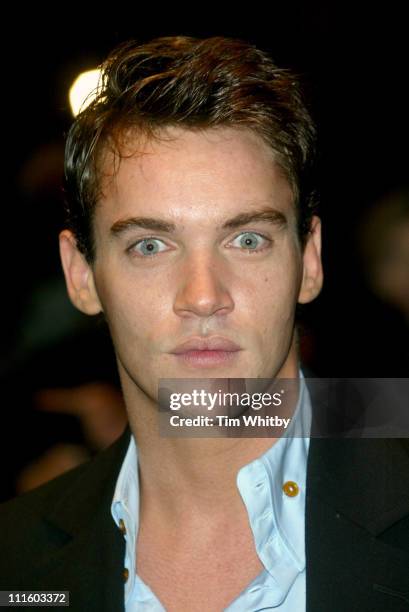 Jonathan Rhys-Meyers during The Times BFI London Film Festival 2004 - "Vanity Fair" Screening at Odeon West End in London, Great Britain.