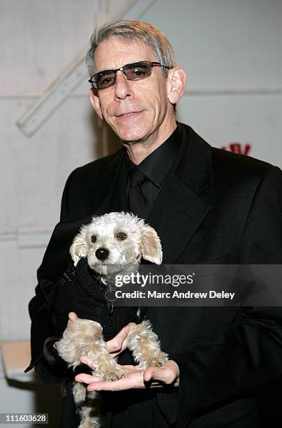 Richard Belzer during Mercedes- Benz Fashion Week Fall 2007 - Marc Bouwer - Front Row and Backstage at The Salon, Bryant Park in New York City, New...