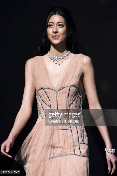 Mori Izumi, model during Final Selection of 2006 Miss Universe Japan Presented by Samantha Thavasa - Show at Tokyo International Forum in Tokyo,...