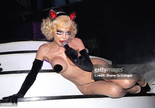 Amanda Lepore during Amanda Lepore Launches Her New Single "My Pussy is Famous" with a Special Performance at Happy Valley in New York City, New...