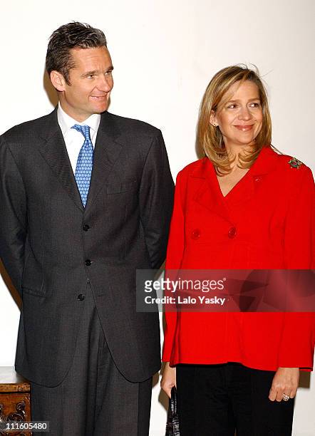 Princess Cristina of Spain and husband Inaki Urdangarin