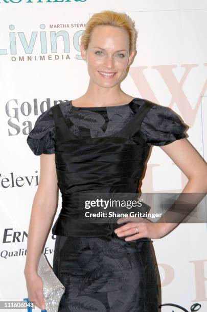 Amber Valletta during The White House Projects 2006 EPIC Awards Honoring Geena Davis for Outstanding Efforts to Promote Images of Powerful Women in...