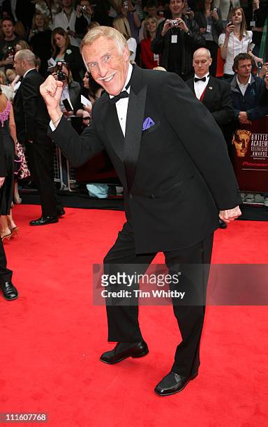 Bruce Forsythe during The 2006 British Academy Television Awards - Arrivals at Grosvenor House in London, Great Britain.