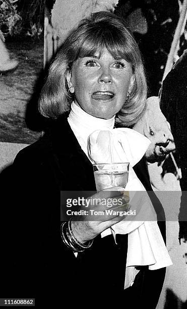 Doris Day during Doris Day Signs Her Book "Doris Day Her Own Story" at Brentano's in New York City - February 1976 at Brentano's in New York City,...