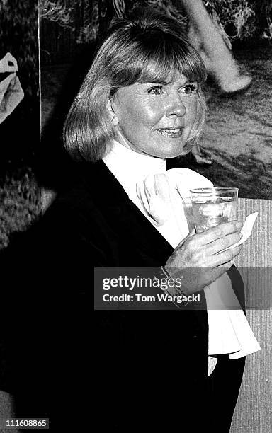 Doris Day during Doris Day Signs Her Book "Doris Day Her Own Story" at Brentano's in New York City - February 1976 at Brentano's in New York City,...