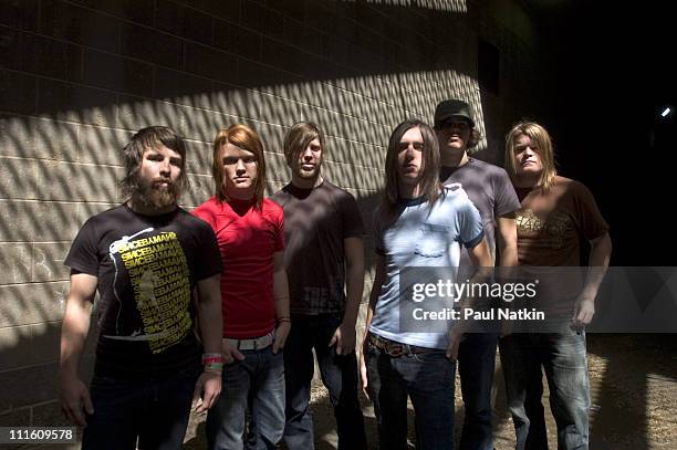 Underoath during Underoath Photo Session - April 19th, 2005 at House of Blues in Chicago, Illinois, United States.
