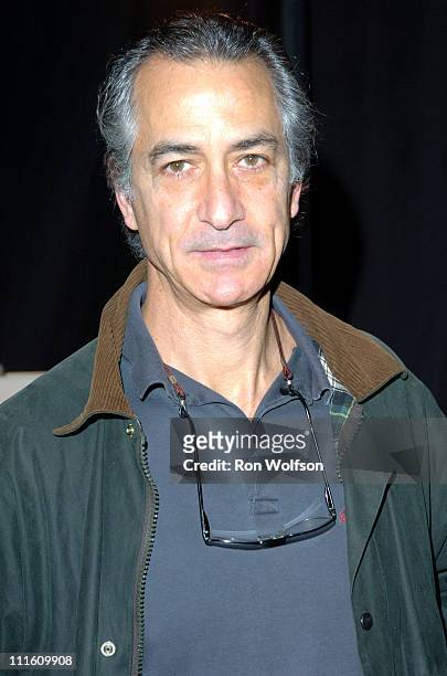 David Strathairn during 12th Annual Screen Actors Guild Awards - Rehearsal at Shrine Expo Hall in Los Angeles, California, United States.