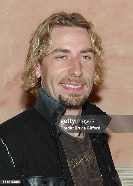 Chad Kroeger - Nickelback during TAO Las Vegas First Anniversary Weekend - Janet Jackson Album Release Party - Red Carpet Arrivals at The Venetian...