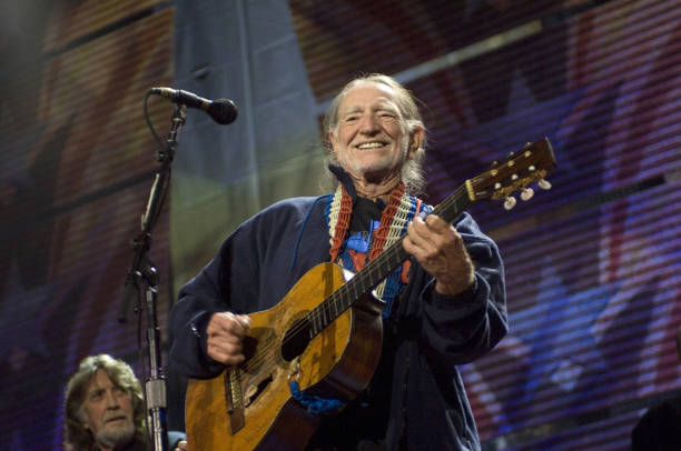 Willie Nelson during Farm Aid 2006 Concert at Tweeter Center at the Waterfront in Camden, New Jersey, United States.
