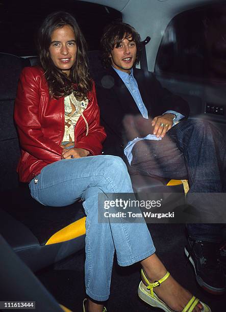 Jade Jagger and Dan Macmillan during Jade Jagger and Dan Macmillan at The Ivy Restaurant at The Ivy in London, Great Britain.