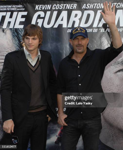 Ashton Kutcher Kevin Costner Photos and Premium High Res Pictures