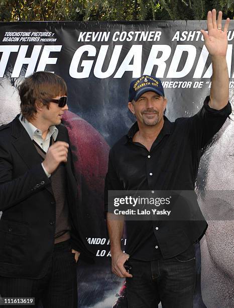 Ashton Kutcher Kevin Costner Photos and Premium High Res Pictures