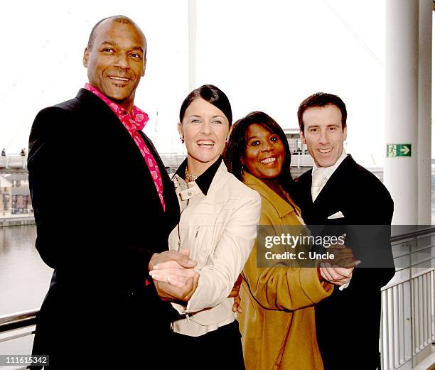 Colin Salmon, Erin Boag, Tessa Sanderson and Anton Du Beke