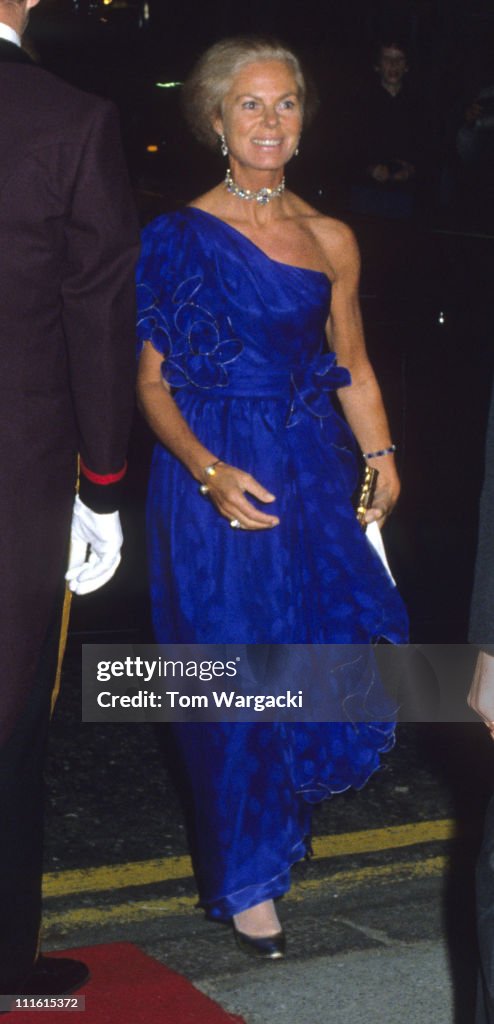 Duchess of Kent at La Traviata Restaurant