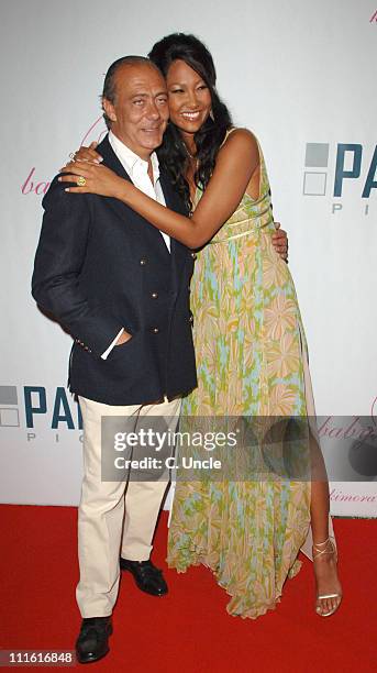 Fawaz Gruosi and Kimora Lee Simmons during 2006 Cannes Film Festival - Palisades Pictures and Baby Phat Salute Independent Film Under The Stars at...