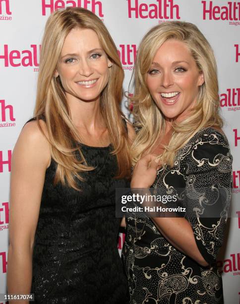Kelly Rowan and Jane Krakowski during Jane Krakowski Co-Hosts and Performs at Health Magazine's Beauty Awards at Mandarin Oriental Hotel in New York...