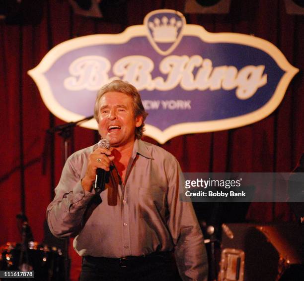 Davy Jones, formerly of The Monkees, performs at BB King Blues Club & Grill on March 8, 2008 in New York City.