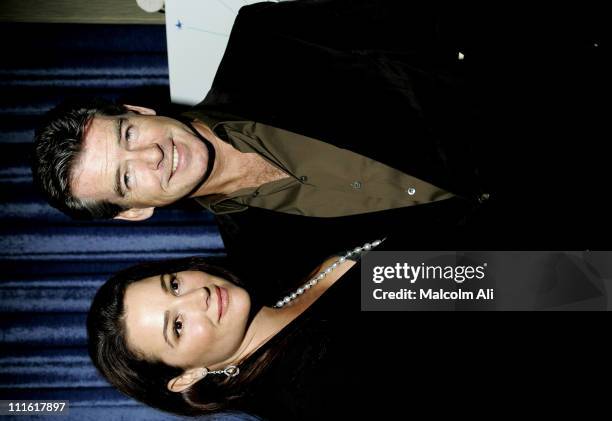 Keely and Pierce Brosnan during Starlight Starbright Children's Foundation "Stella Night Gala" at Beverly Hills Hilton Hotel in Beverly Hills,...