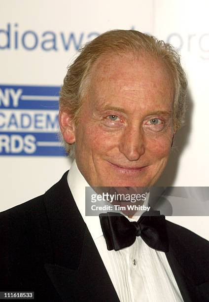 Charles Dance during 2005 Sony Radio Academy Awards at Grosvenor House Hotel in London, Great Britain.