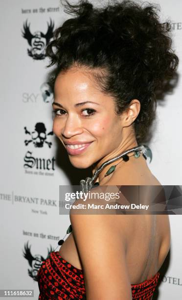 Sherri Saum during Mercedes-Benz Fashion Week Fall 2007 - Smet Launch party at The Bryant Park Hotel's Celler Bar Hosted by Joel Madden at The Bryant...