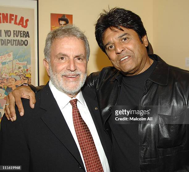 Sid Ganis and Erik Estrada during The Legacy Of Mexican Cinema at Academy of Motion Picture Arts and Sciences in Beverly Hills, California, United...
