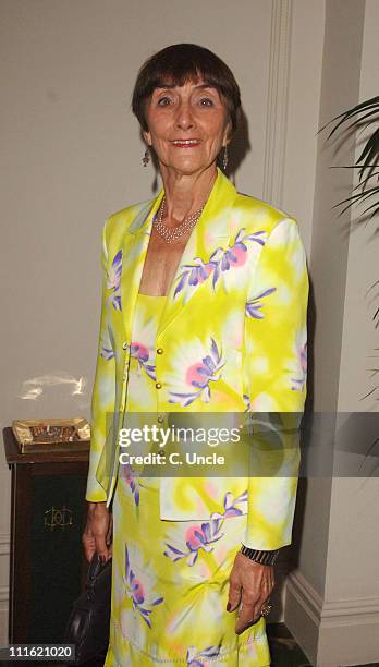 June Brown during The Heritage Foundation hosts Lunch in Honour of Actress June Brown - Inside Arrivals and Reception at Grosvenor House in London,...