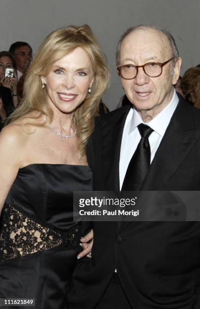 Playwright Neil Simon and wife Elaine Joyce during Ninth Annual Mark Twain Prize Awarded to Neil Simon at The Kennedy Center in Washington, D.C.,...