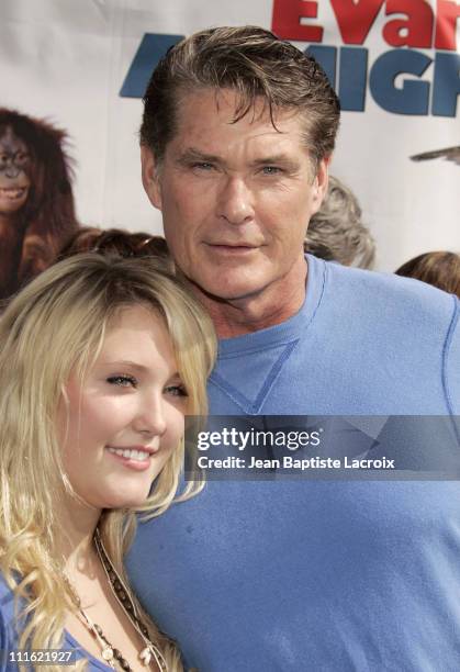 David Hasselhoff and daughter Hayley Hasselhoff