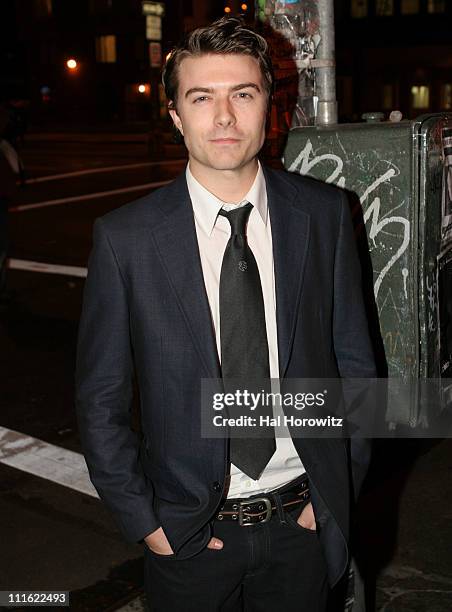 Noah Bean during "The Voyage Of The Carcass" - Opening Night Party at Mannahattah in New York City, New York, United States.