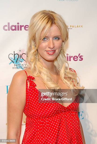 Nicky Hilton during Pure Nightclub Celebrates the Launch of Nicky Hilton's New Jewelry Line Exclusively For Claire's - June 2, 2006 at Pure in Las...