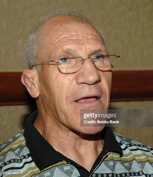 Bruno Sammartino during The 2006 Chiller Theatre's Summer Extravaganza at Crown Plaza Hotel in Secaucus, New Jersey, United States.