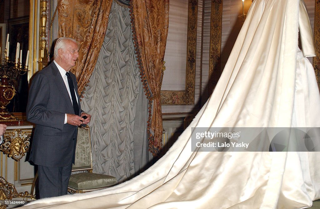 Designer Hubert de Givenchy Awarded the Grand Cross of Isabel The Catholic - Madrid