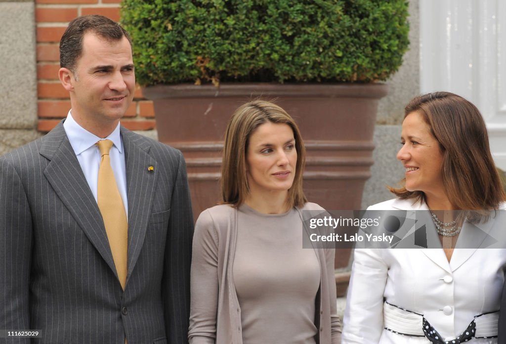 Spanish Royals Receive Mexican President for Lunch at Zarzuela Palace
