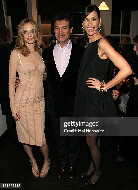 Heather Graham, Frederic Fekkai and Bridget Moynahan