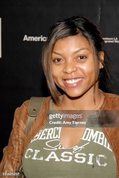 Taraji Henson during The Third Annual Roots Jam Session at Keyclub in Los Angeles, California, United States.