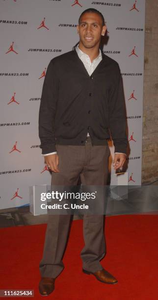 Anton Ferdinand during A Special Dinner to Celebrate Michael Jordan's Visit to the United Kingdom at The Roundhouse in London, Great Britain.