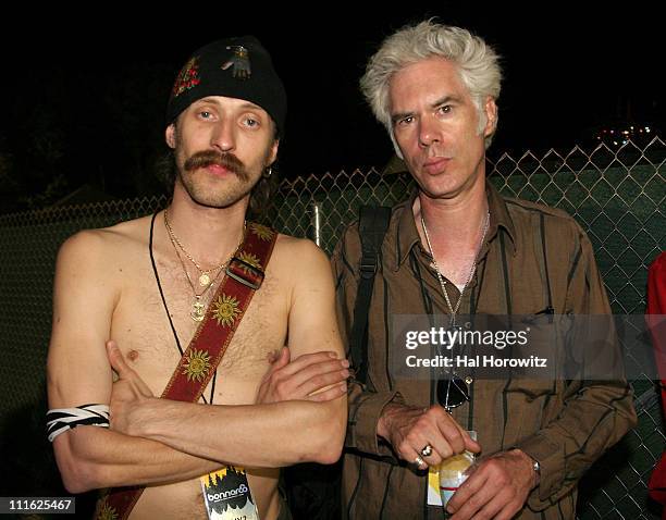 Eugene Hutz of Gogol Bordello and Jim Jarmusch, director