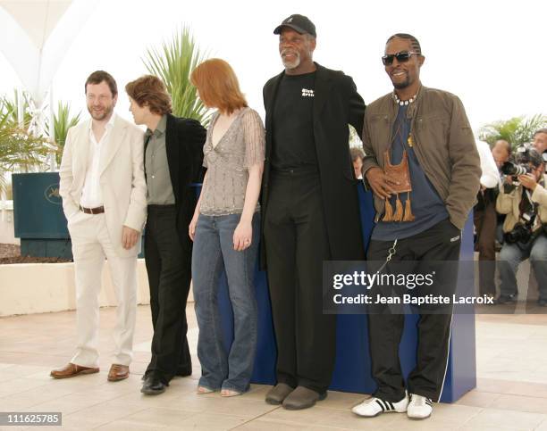 Lars von Trier, Willem Dafoe, Bryce Dallas Howard, Danny Glover and Isaach De Bankole