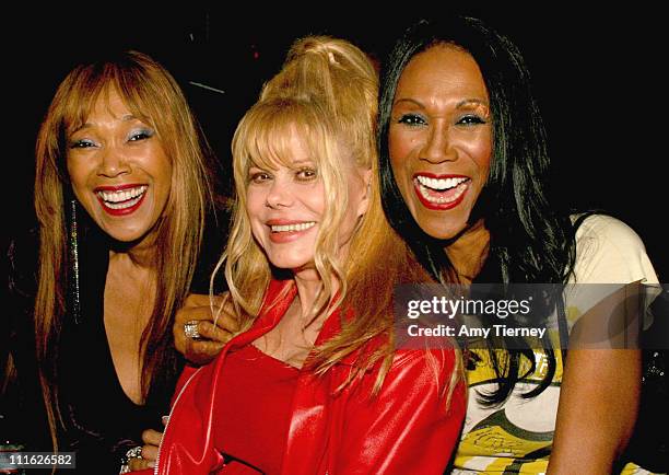 Anita Pointer, Charo and Ruth Pointer during 2006 William Morris Agency GRAMMY After Party at Sam Nazarian's Private Residence in Los Angeles,...