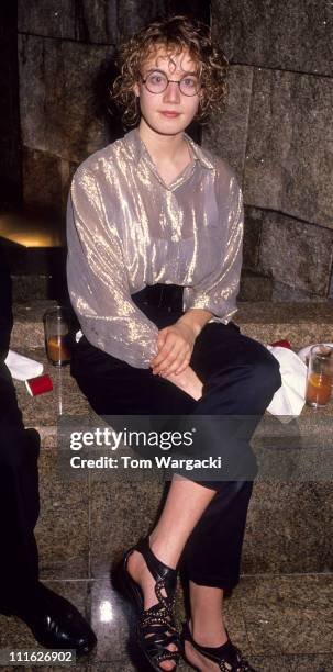 Emily Lloyd during Emily Lloyd at Party for First Night of "Miss Saigon" - September 8, 1989 in London, Great Britain.