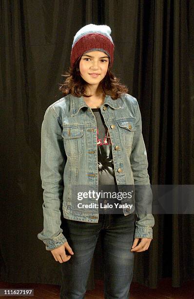 Spanish Actress Clara Lago during 2003 Goya Cinema Award Nominations Photo Session at Pre Nominated Goya Awards Gala Exclusive Photoshoot in Madrid,...