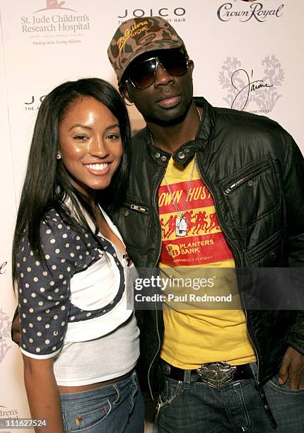 Drew Sadora and Sam Sarpong during J'aime Spring/Summer '07 by Jaime Pressly Presented by Joico & Elle Magazine to Benefit St. Jude Children's...