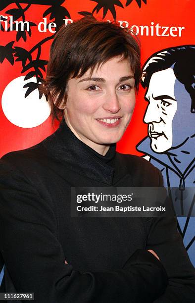 Julie Gayet during "Petites Coupures" Press Screening - Paris at Max Linder - Grands Boulevards in Paris, France.