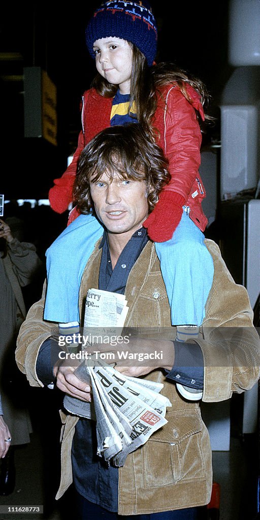 Kris Kristofferson at Heathrow Airport - November 25th 1977