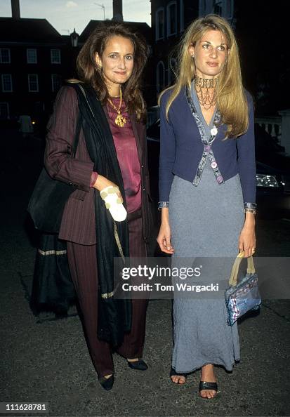 Isabel Goldsmith Jemima Khan and sister Isabel Goldsmith at David Frost's Annual... News ...