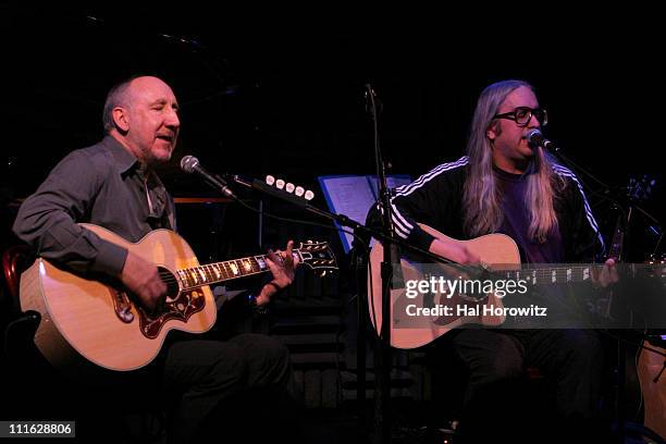 Pete Townshend of The Who and J Mascis of Dinosaur Jr.