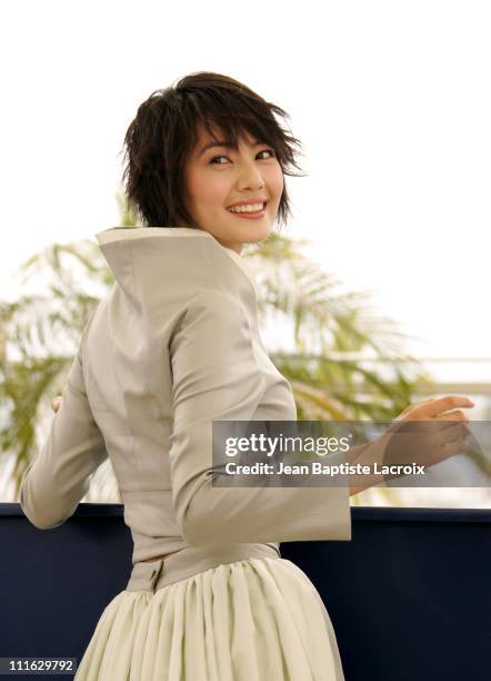 Gao Yuanyuan during 2005 Cannes Film Festival - "Shanghai Dreams" Photocall in Cannes, France.