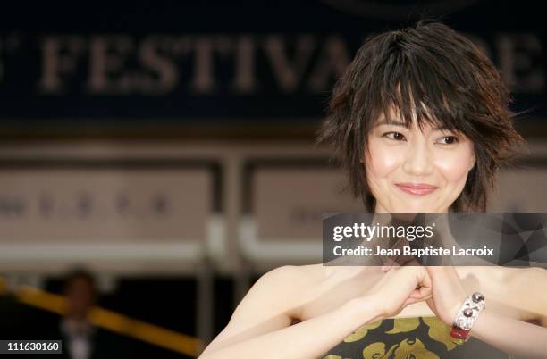 Gao Yuanyuan during 2005 Cannes Film Festival - "Shanghai Dreams" - Premiere in Cannes, France.